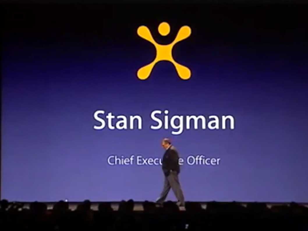 Stan Sigman, the chief executive of AT&T at the time.