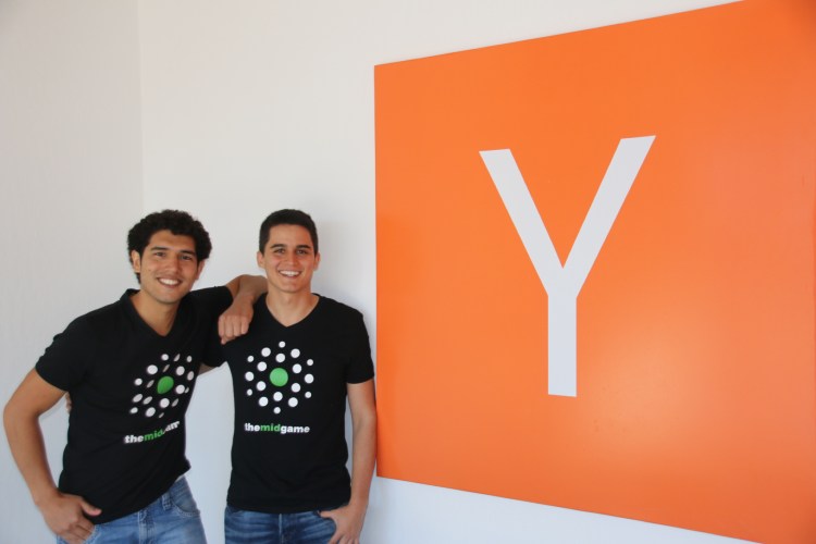 Themidgame cofounders Carlos Saavedra and Andrés Felipe Diaz