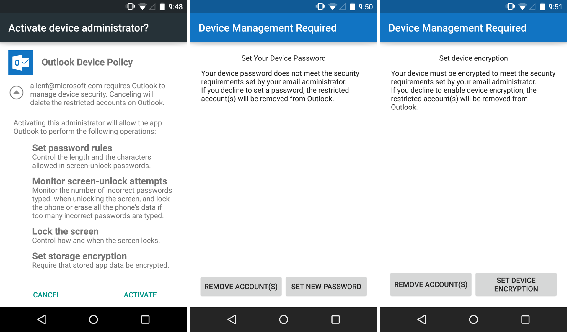 Android-setup-device-mangement