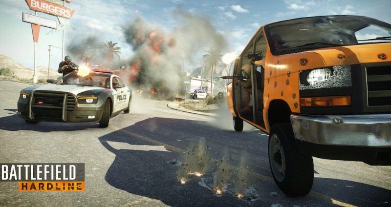 You might be surprised how useful a side gunner can be in Hardline.