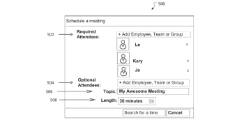 Facebook is patenting a tool that could change the way you schedule meetings