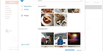 Dropbox launches Chrome extension for Gmail