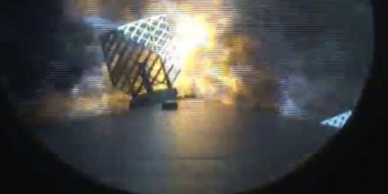 SpaceX’s Falcon 9 lands ‘nicely vertical’ within 10 meters of target … in the ocean