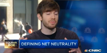 Tumblr CEO Karp struggles to defend net neutrality on CNBC ‘Squawk Box’