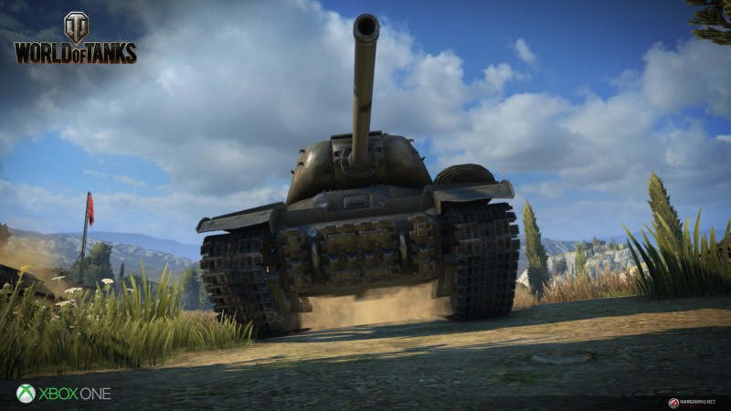 World of Tanks looks pretty on Xbox One. Wait, can tanks look pretty?