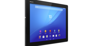 Sony trots out its new Xperia Z4 Android tablet in Barcelona