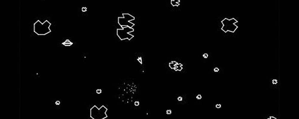 What I think of when someone mentions Asteroids.