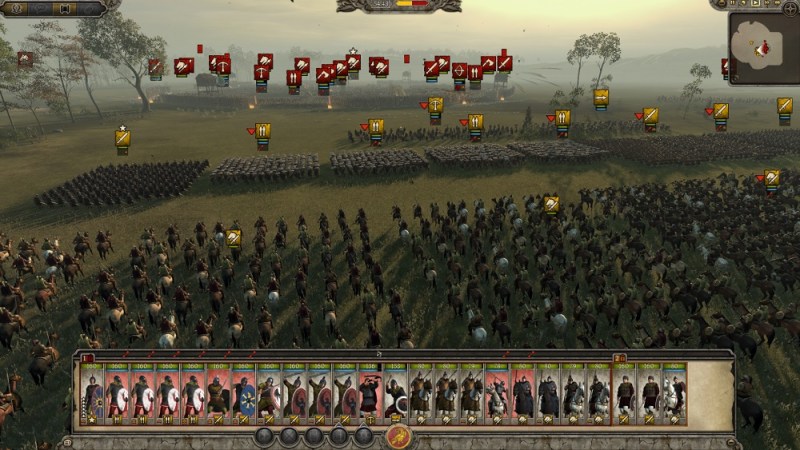 Total War: Attila. A massive battle.