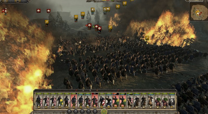 Total War: Attila. The world in flames.