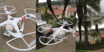 Drones overhead in L.A.’s Valley are tracking mobile devices’ locations