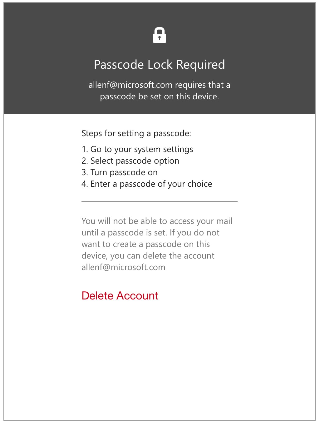 iOS-passcode