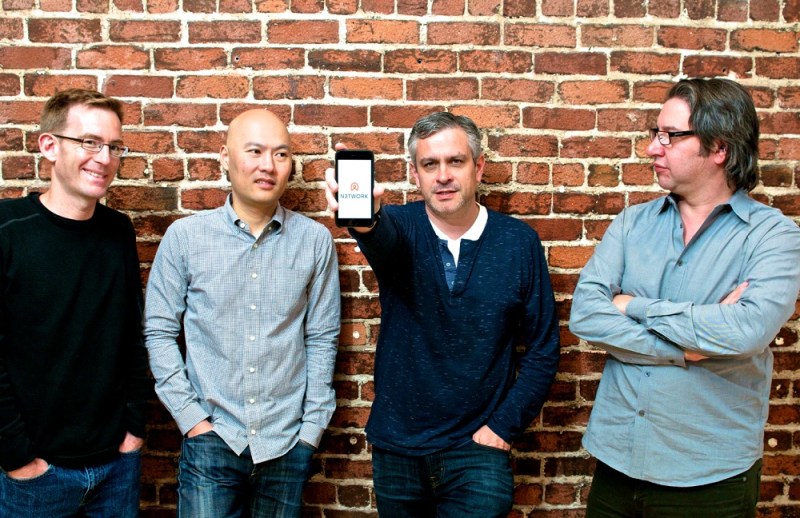 N3twork co-founders Steve Detwiler, Alan Yu, Neil Young, and Bob Stevenson.