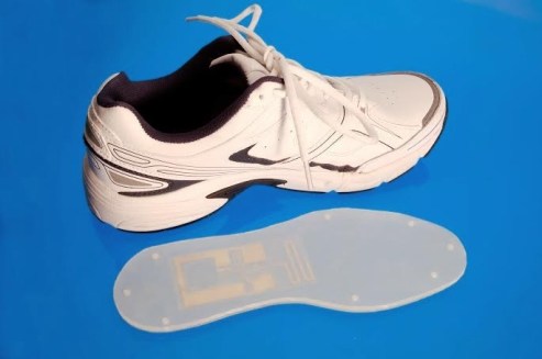 The smart shoe: Sensors in the soles of shoes could pick up a variety of measurements.