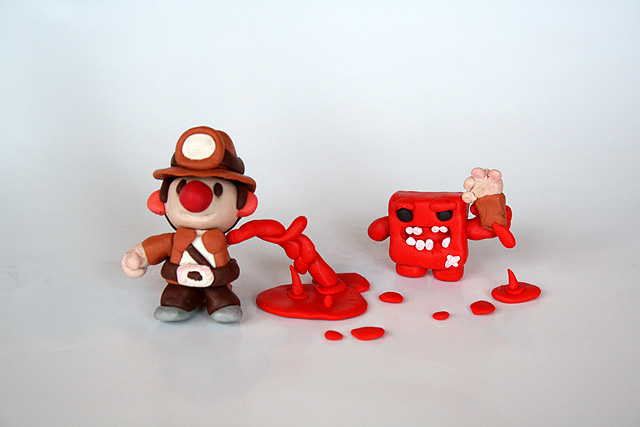 Spelunky and Meat Boy 2
