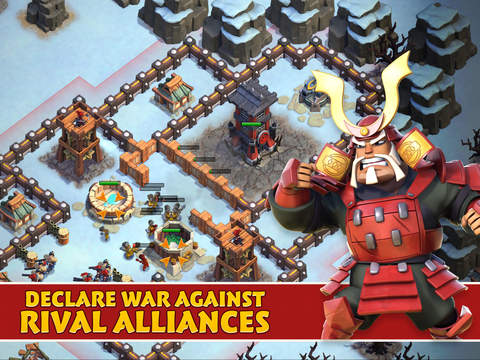 Samurai Siege: Alliance Wars, a strategy game from Space Ape Games.