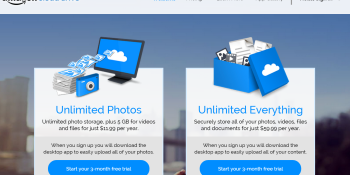Amazon Cloud Drive goes unlimited: $11.99/year for photos and $59.99/year for everything