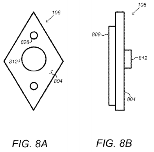 Google's smart doorbell concept, in the patent application "Security Scoring in a Smart-Sensored Home." 