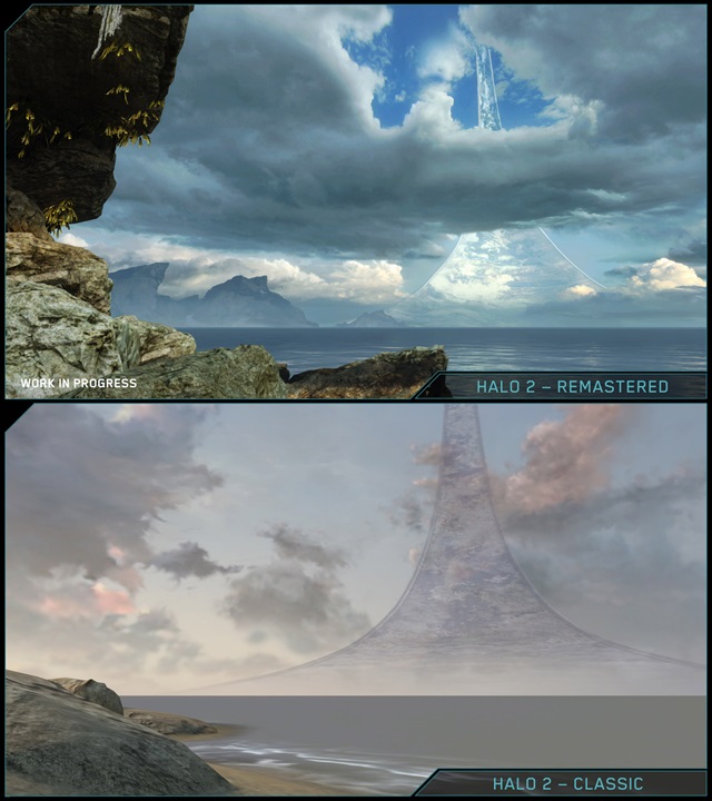 A look at the Halo 2 map Relic running on Xbox One.