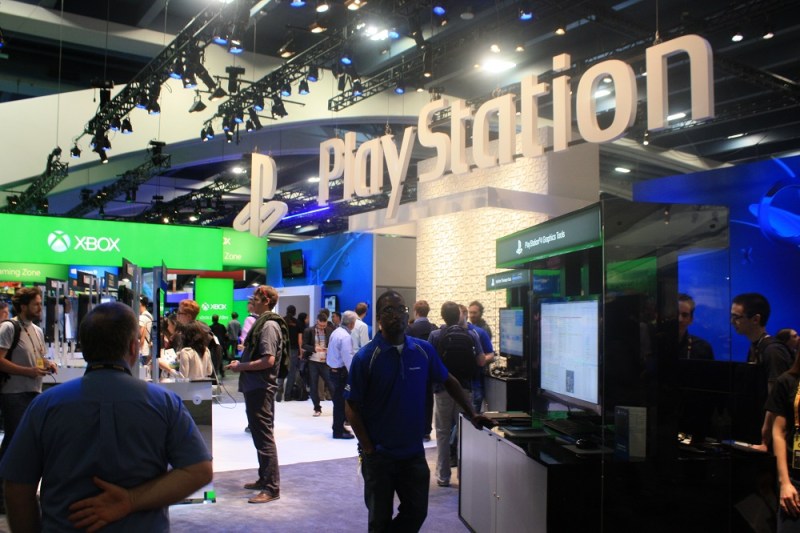 PlayStation's GDC 2015 booth.