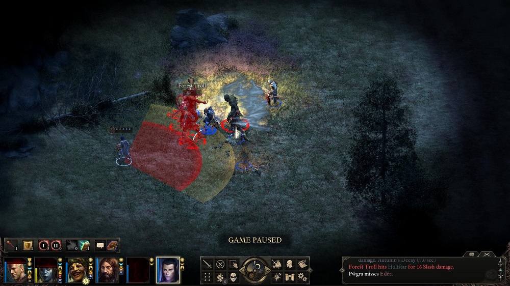 While you end up using violence to solve too many quests in Pillars of Eternity, I don't mind slaying trolls, though. 