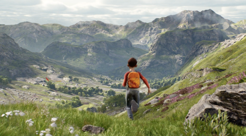 Epic Games' A Boy and His Kite, a new technical demo for its Unreal Engine 4.