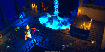 Couch multiplayer or online multiplayer? Super Dungeon Bros. combines both — and across platforms