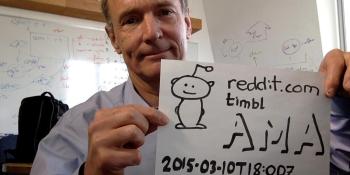 Web inventor Tim Berners-Lee just did a Reddit AMA. Here’s what we learned