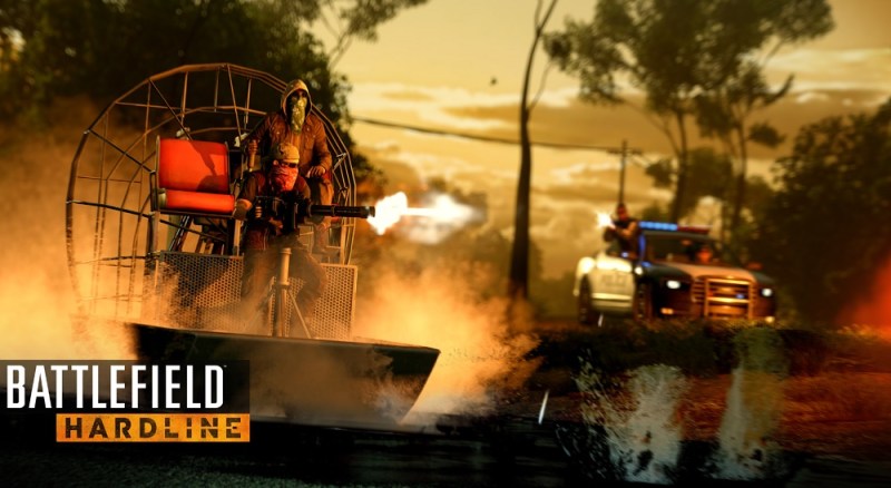 Battlefield Hardline has scenes in Florida's Everglades.