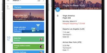 Google Calendar for iPhone gets 7-day week view, interactive notifications, and Drive integration for events