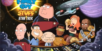 Family Guy and Star Trek get mashed up inside a mobile game