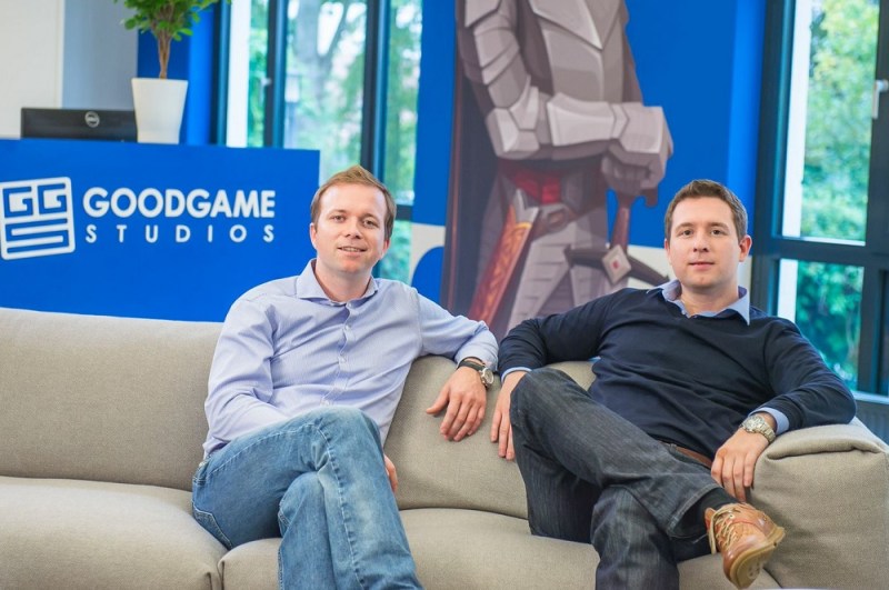 Brothers Christian (left) and Kai Wawrzinek of Goodgame Studios