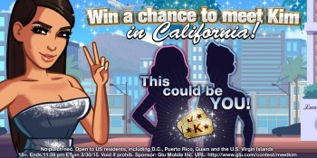 Glu plays its trump card with sweepstakes to meet … Kim Kardashian