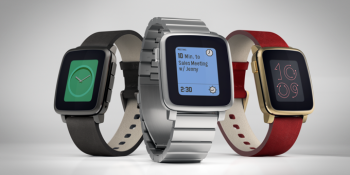 Pebble Time firmware update brings brighter backlight, milder haptic buzz, new controls