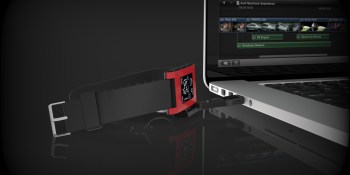 The Pebble smartwatch gets a $20 mini charging cable that attaches to your keyring
