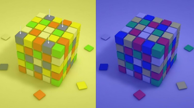 Rubik's cube demo