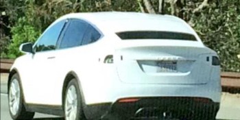 Tesla Model X captured in road tests on California highway (photos, video)
