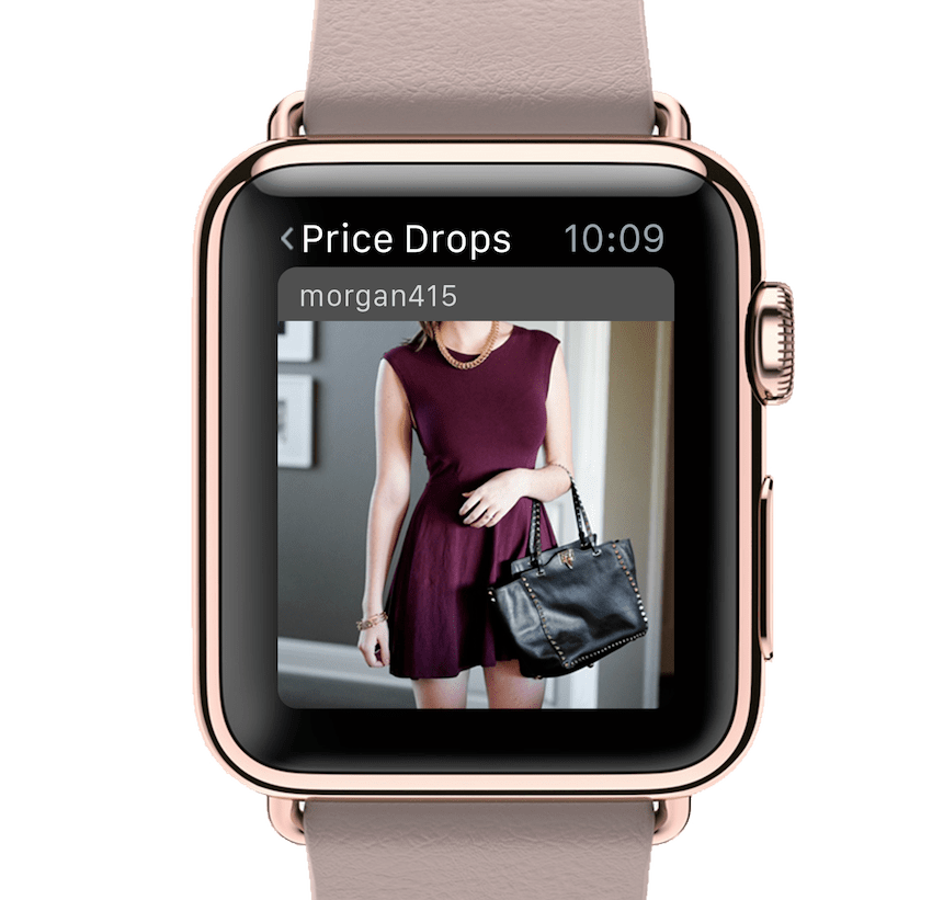 Poshmark's new app for Apple Watch