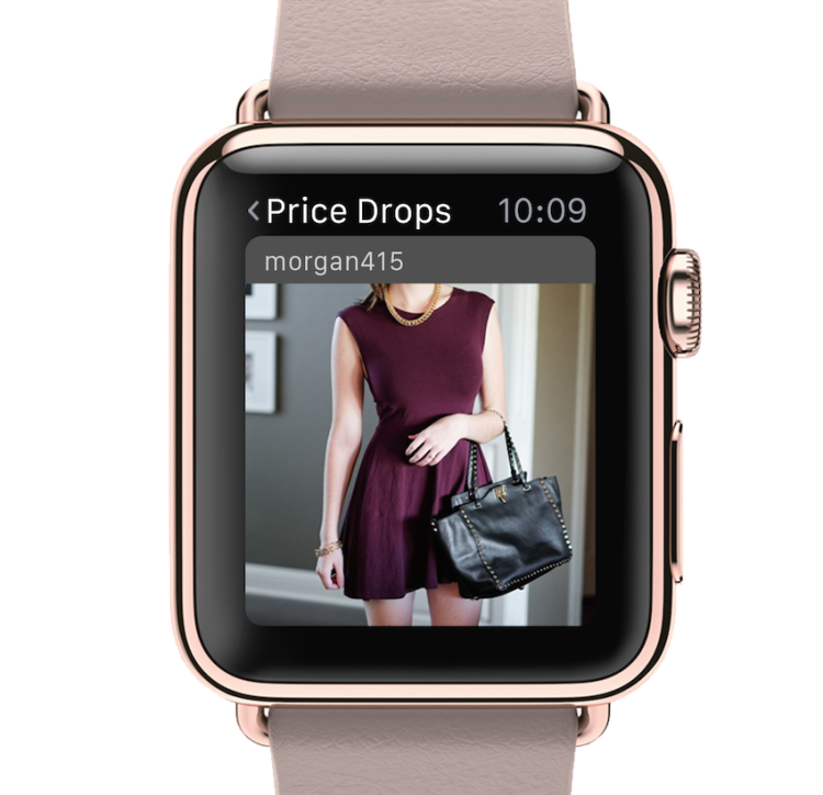 Poshmark's new app for Apple Watch