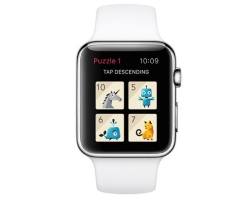 The Apple Watch version of Rules! will feature only four tiles.