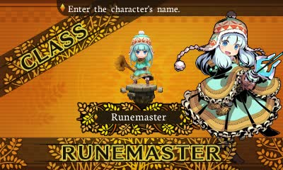 Every class of Etrian Mystery Dungeon is cute. Even some of the bad guys are cute.