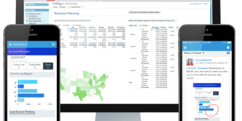 Anaplan and Host Analytics partner with Salesforce on its new analytics cloud