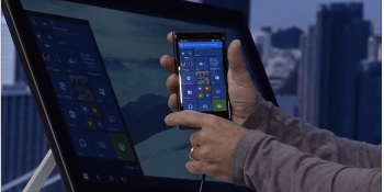 Microsoft announces Continuum for phones in Windows 10