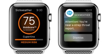 Sickweather Apple Watch app puts a ‘Geiger counter for sickness’ on your wrist