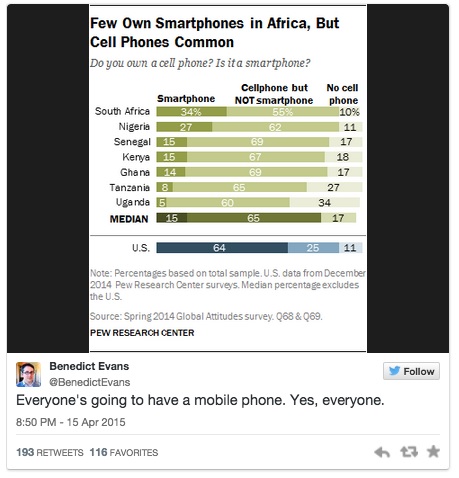 cell phones in Africa
