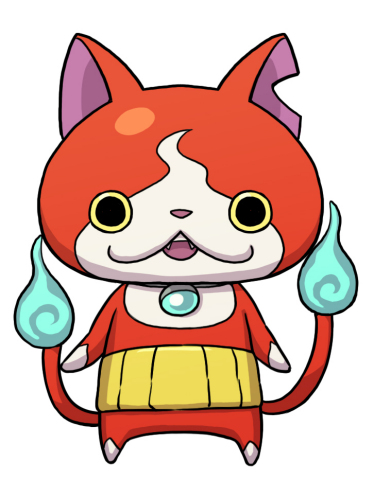 Jibanyan, one of the first friends met in Yo-kai Watch.  