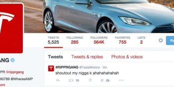 Tesla Motors website and Twitter account were hacked