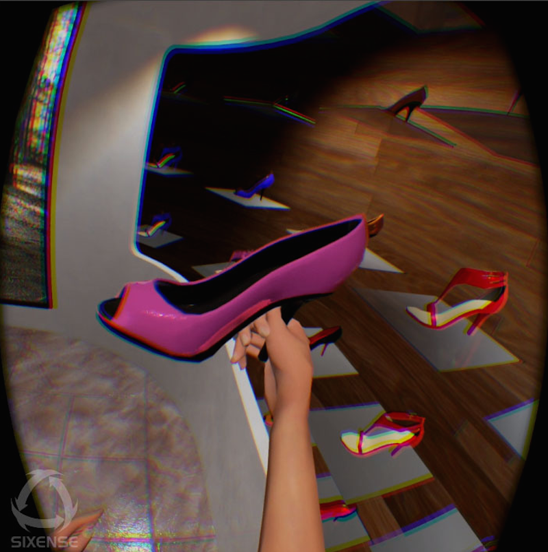 Shoe shopping in hyperspace with SapientNitro and Sixense's vRetail platform