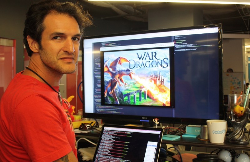 Gustavo Ambrozio, lead engineer for War Dragons.