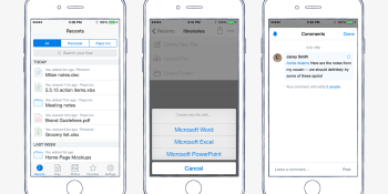 Dropbox for iOS gets more collaborative with comments, Microsoft Office doc support coming soon