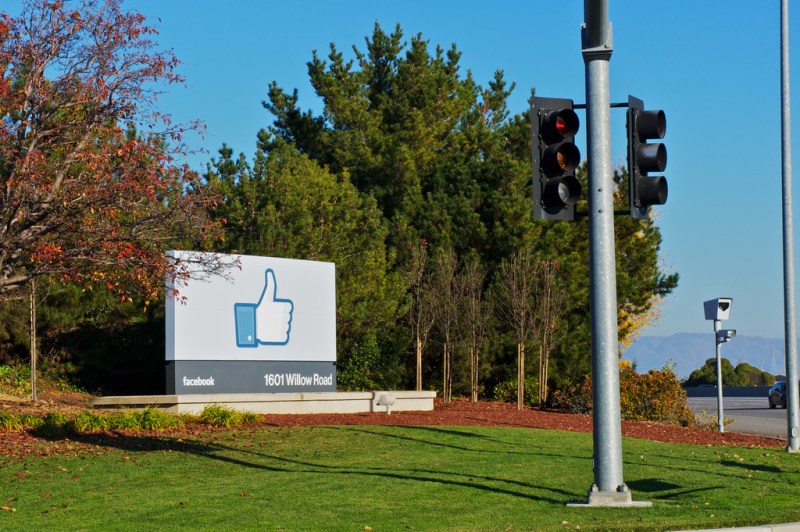 Facebook headquarters sign Nina Flickr